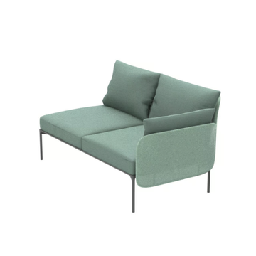 BLOOM 1207 DX/SX - Modular 2 seater fabric sofa by Et al. - view 3